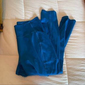 Girlfriend Collective pocket leggings in Lapiz size XL